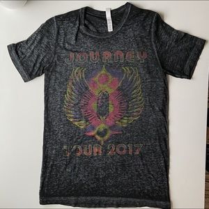 Bella Canvas Journey Tour 2017 Band T-Shirt